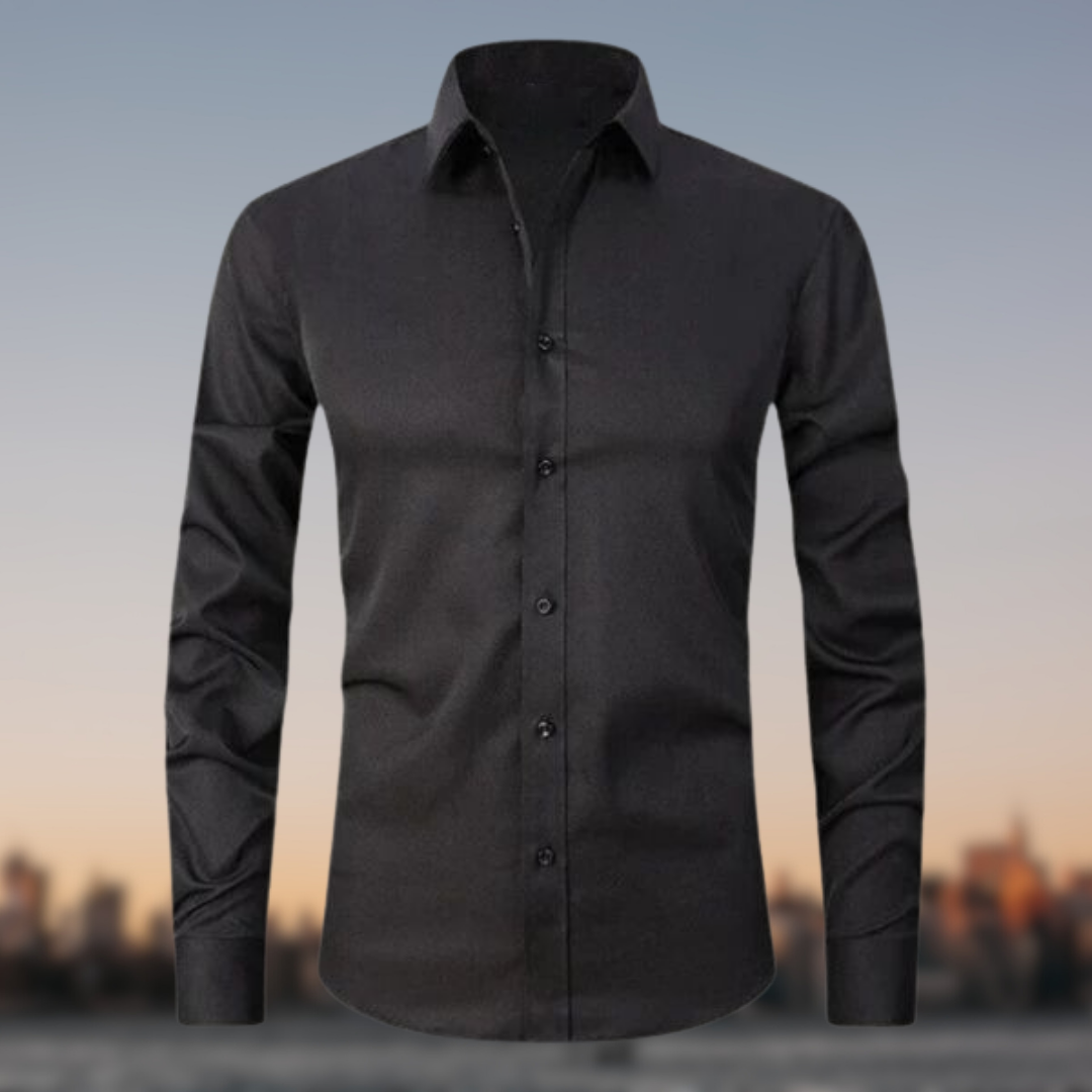 Orville - Men's Stretch Wrinkle-Resistant Dress Shirt