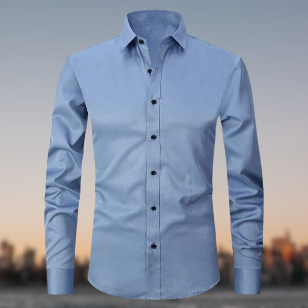 Orville - Men's Stretch Wrinkle-Resistant Dress Shirt