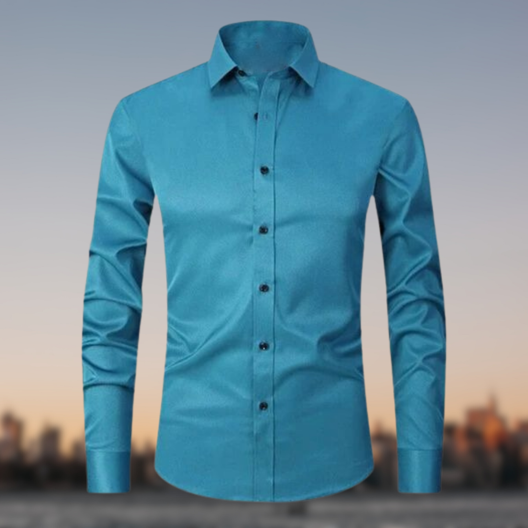 Orville - Men's Stretch Wrinkle-Resistant Dress Shirt