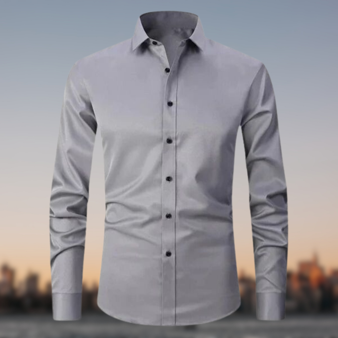 Orville - Men's Stretch Wrinkle-Resistant Dress Shirt