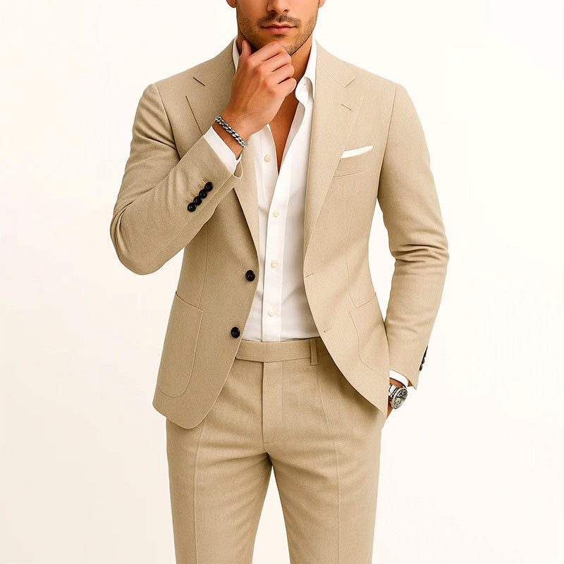 Dashiell - Men's Tailored Two-Piece Summer Set