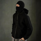 Aaron - Men's Full Zip Balaclava Hoodie Jacket