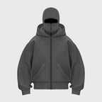 Aaron - Men's Full Zip Balaclava Hoodie Jacket