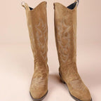 Adriana - Women's Embroidered Western Knee-High Boots 7