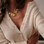 Bea - Women’s Soft Knit Button-Front Cardigan