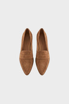 Beatrice - Women's Pointed Suede Loafer