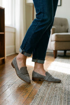 Beatrice - Women's Pointed Suede Loafer