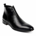 Bernard - Men's Pointed Almond Toe Leather Boots