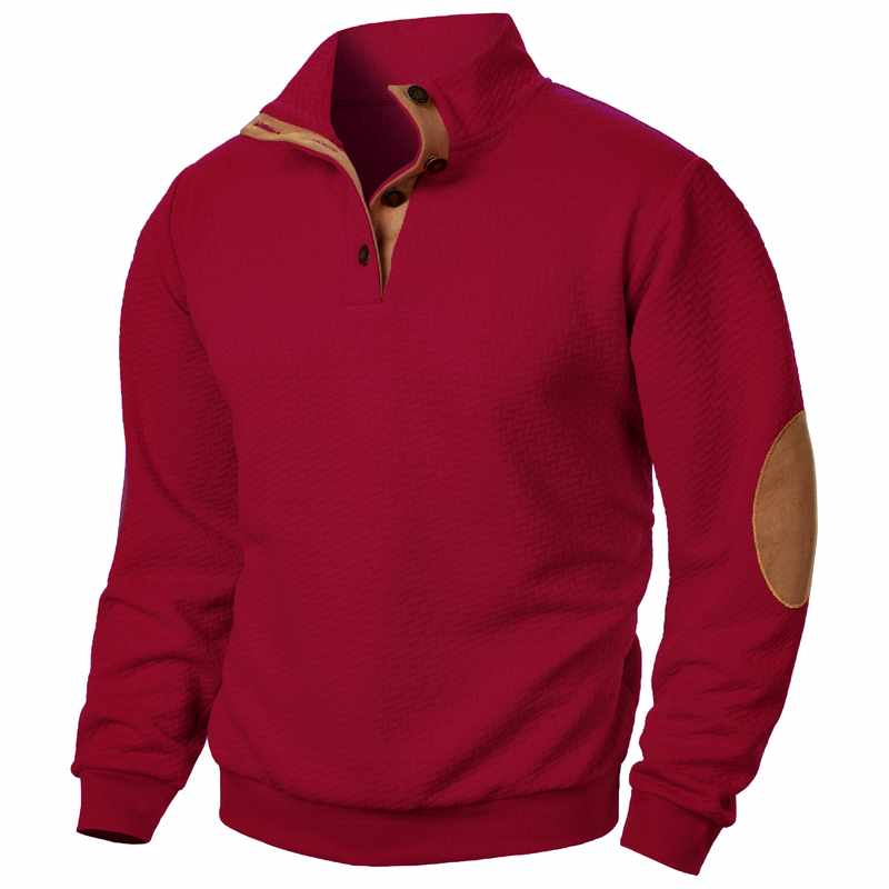 Bertie - Men's Jacquard Stand Collar Lightweight Jacket 5