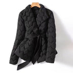 Bethany - Women's Belted Quilted Down Jacket