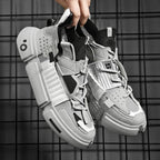 Brandon - Men's Chunky Strap Panel Fashion Sneakers