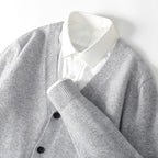 Camron - Men's Lightweight V-Neck Knit Cardigan