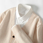 Camron - Men's Lightweight V-Neck Knit Cardigan