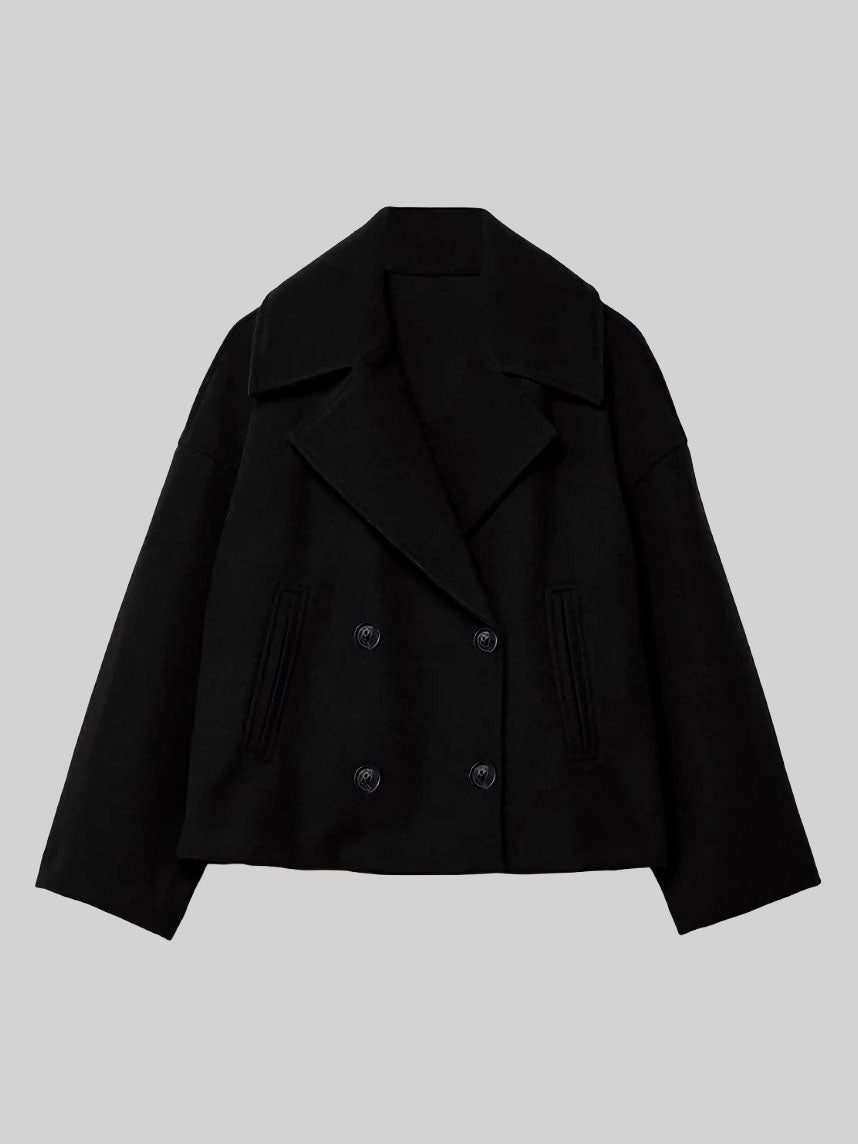 Carmela - Women's Double-Breasted Lapel Jacket