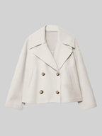 Carmela - Women's Double-Breasted Lapel Jacket