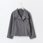 Chloe - Women's Double-Breasted Wool Blend Jacket