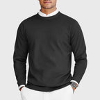 Colten - Men's Textured Knit Crewneck Sweater