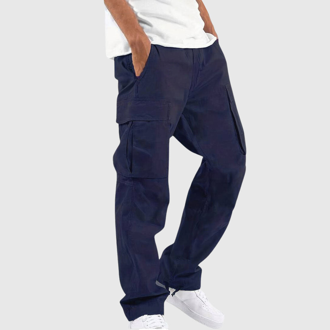 Colton - Men's Relaxed Fit Multi-Pocket Cargo Pants