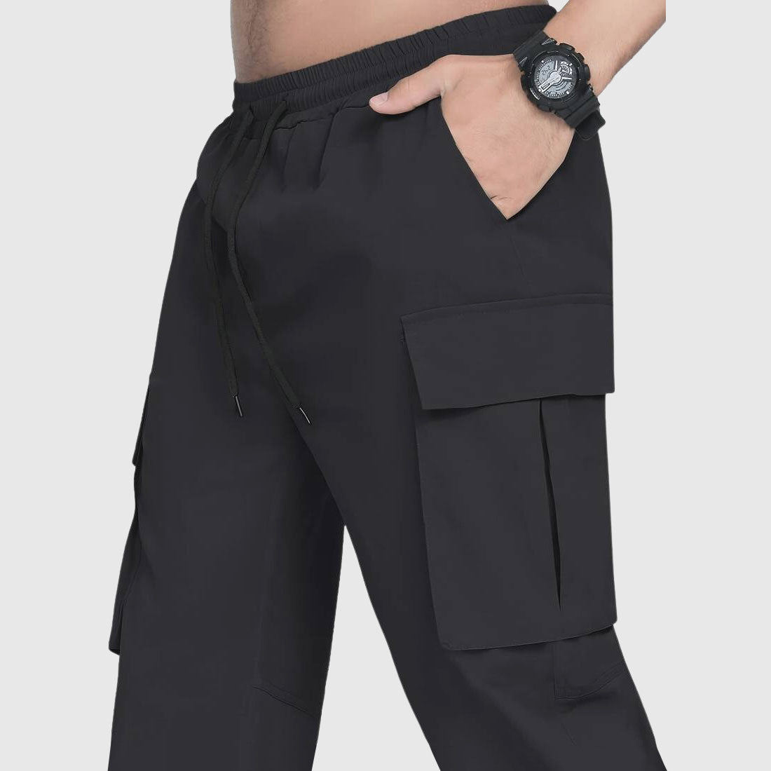 Colton - Men's Relaxed Fit Multi-Pocket Cargo Pants
