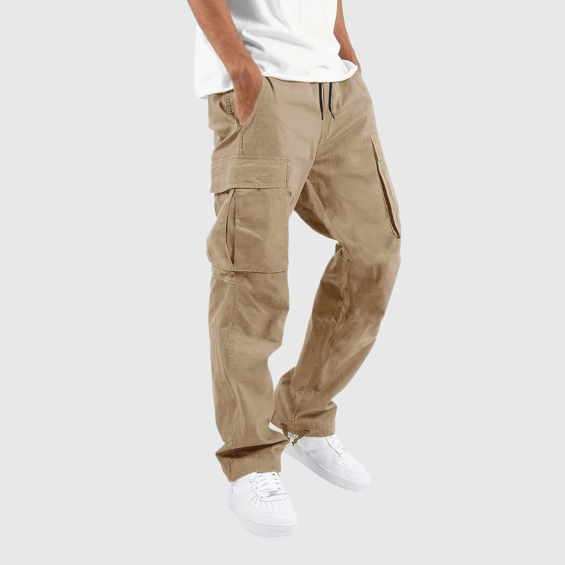 Colton - Men's Relaxed Fit Multi-Pocket Cargo Pants