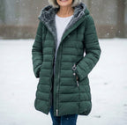 Daphne - Women's Fleece-Lined Puffer Coat