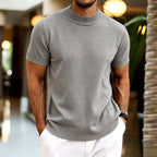 Denis - Men's Half-Turtleneck Slim Fit Sweater