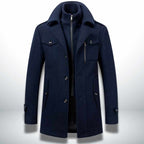 Eldon - Men's Refined Notched Lapel Coat