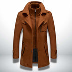 Eldon - Men's Refined Notched Lapel Coat