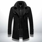 Eldon - Men's Refined Notched Lapel Coat