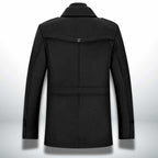 Eldon - Men's Refined Notched Lapel Coat