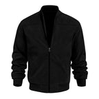 Ernest - Men's Suede Stand Collar Lightweight Jacket