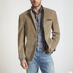 Ethan - Men's Stand Collar Casual Blazer