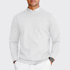 Gregory - Men's Textured Crewneck Sweater