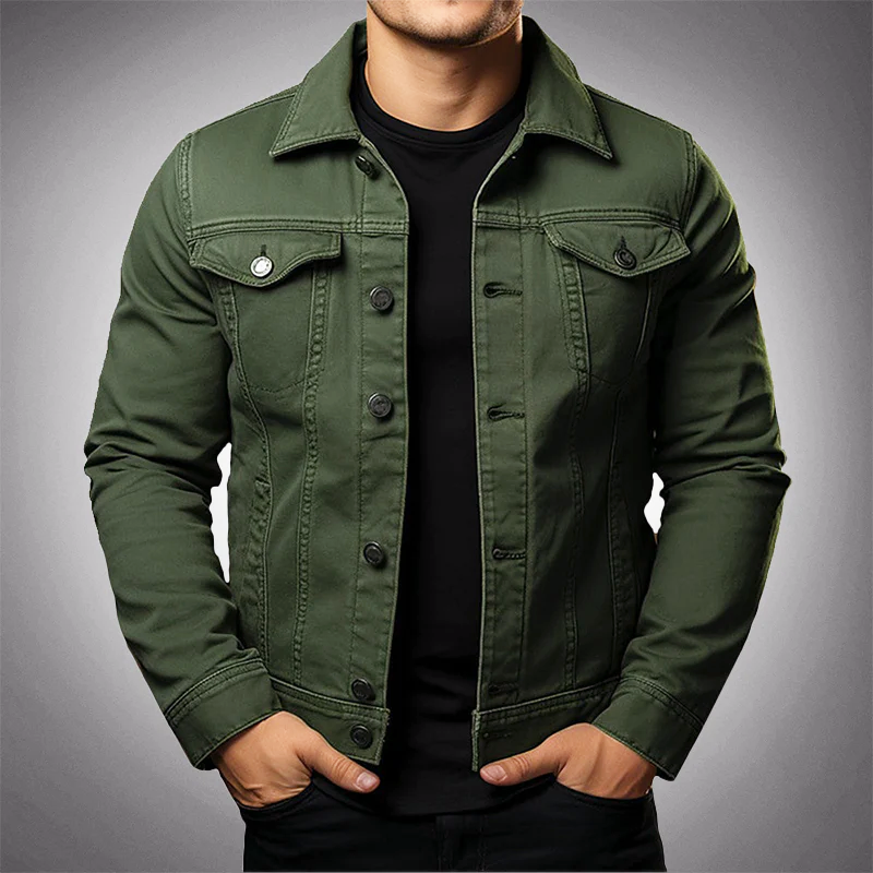 Greyson - Men's Classic Button-Down Denim Jacket