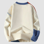 Henry - Patchwork Color Block Knit Sweater