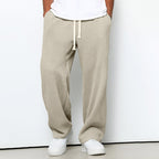 James - Men's Waffle Knit Drawstring Jogger Pants