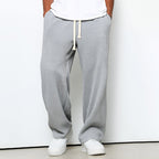 James - Men's Waffle Knit Drawstring Jogger Pants