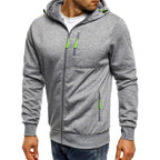 Jonathan - Men's Hooded Jacket with Multiple Zip Pockets 2