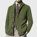 Leo - Men's Shawl Collar Knit Cardigan