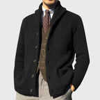 Leo - Men's Shawl Collar Knit Cardigan