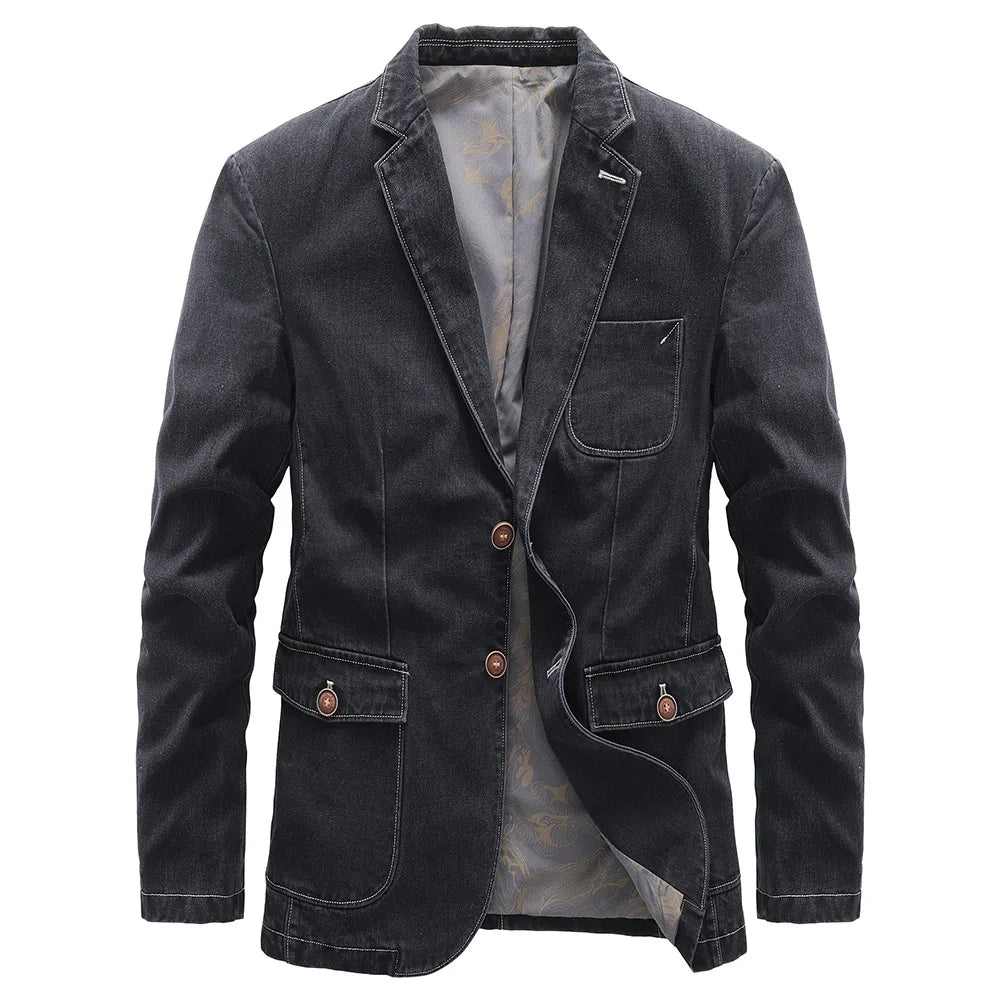 Liam - Men's Denim Blazer