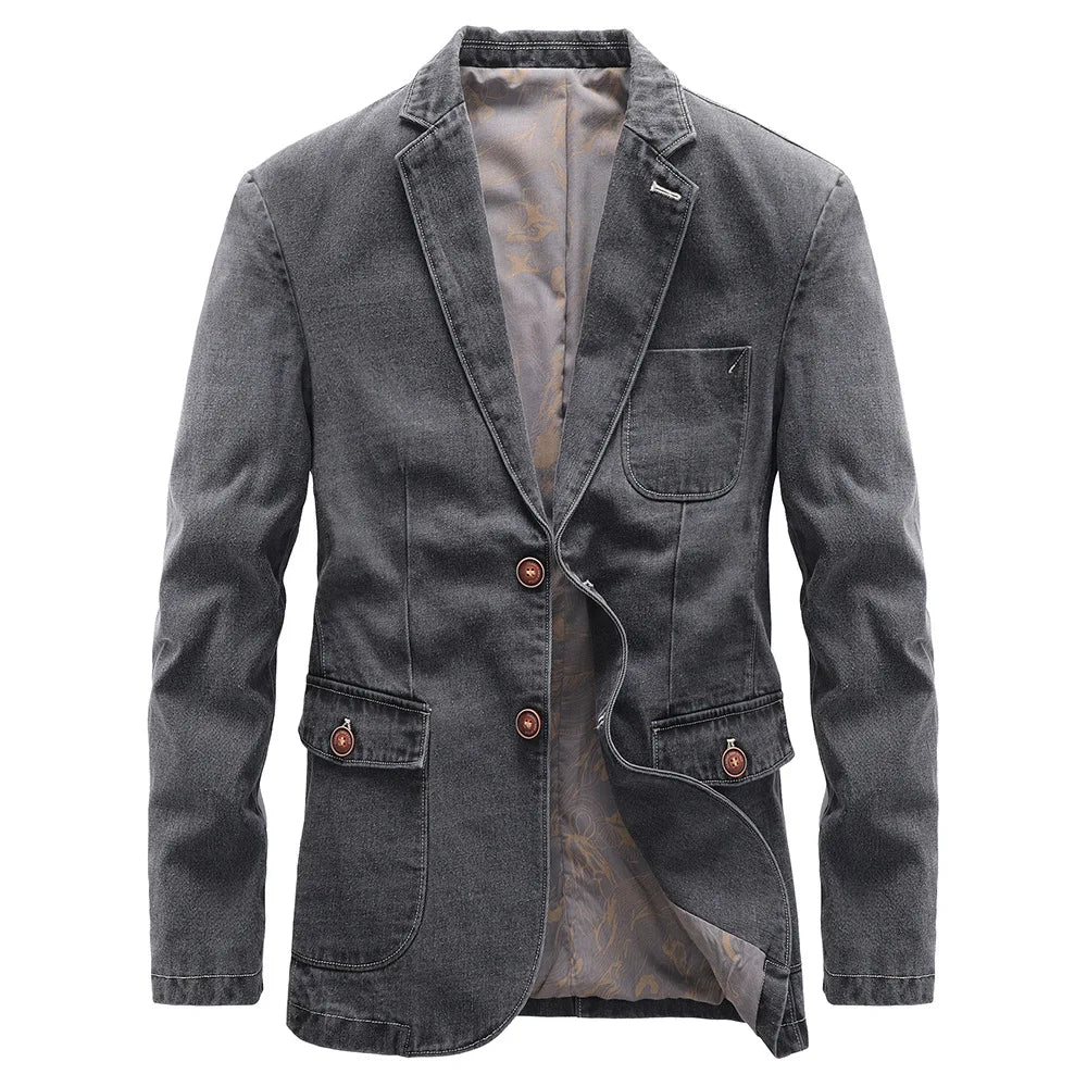 Liam - Men's Denim Blazer