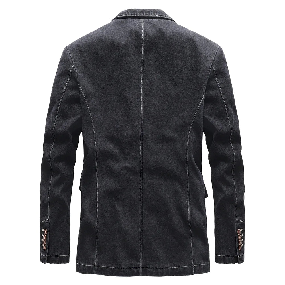 Liam - Men's Denim Blazer