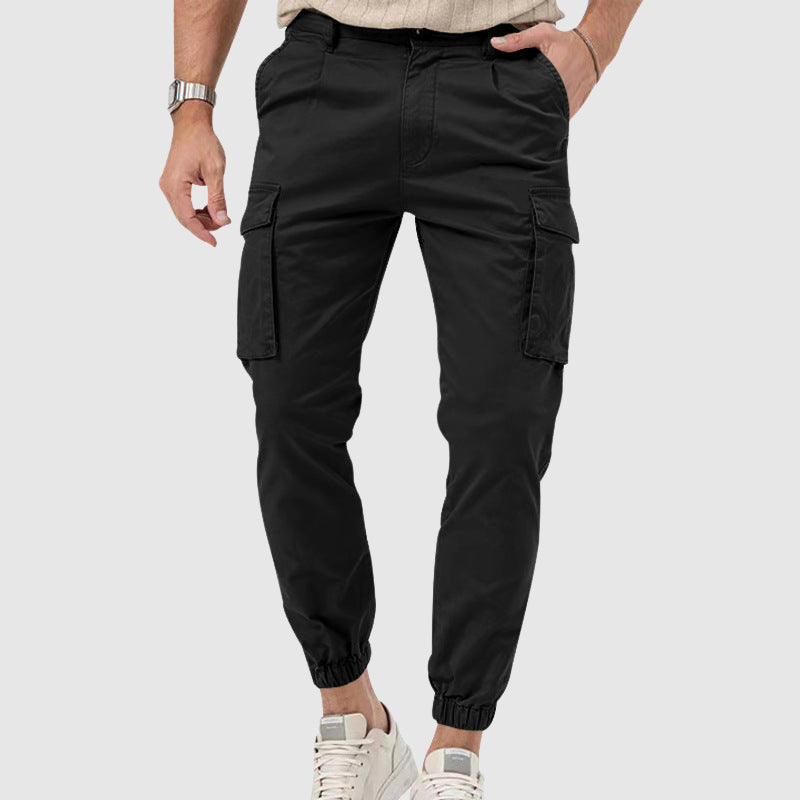 Lorenzo - Men's Multi-Pocket Cargo Jogger Pants