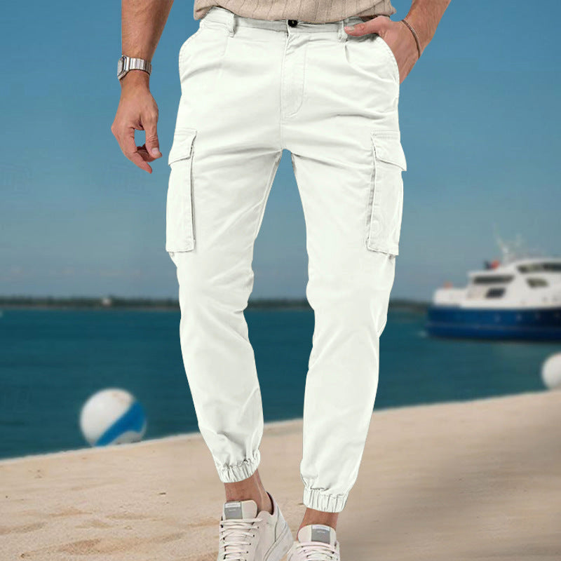 Lorenzo - Men's Multi-Pocket Cargo Jogger Pants