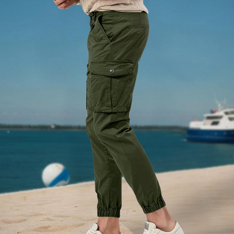 Lorenzo - Men's Multi-Pocket Cargo Jogger Pants