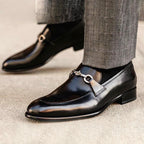 Lorenzo - Men's Horsebit Leather Loafers