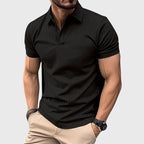Lucas - Men's Bentley Textured Stripe Polo Shirt