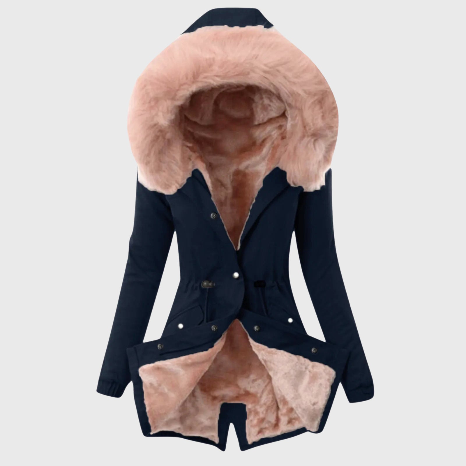 Lucia - Women’s Faux Fur Lined Hooded Parka
