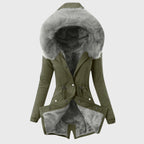 Lucia - Women’s Faux Fur Lined Hooded Parka